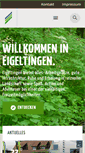 Mobile Screenshot of eigeltingen.de